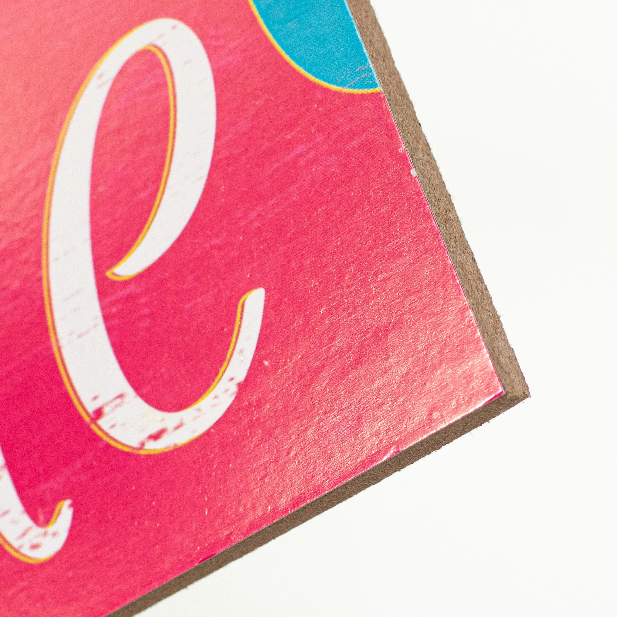 12" Wooden Sign: Welcome Flip Flops Fuchsia