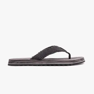 205097/BLK TANTRIC - COPANO Mens Toe Post Sandals Black