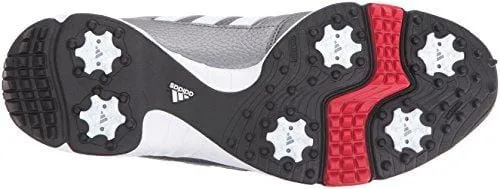adidas Men's Tech Response Golf Shoe, Iron Metallic/White, 9.5 M US