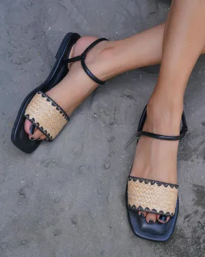 Black Ocean Walker Sandals