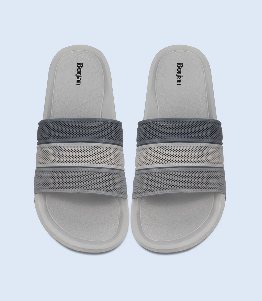 BM6637-GREY-Men Flipflop