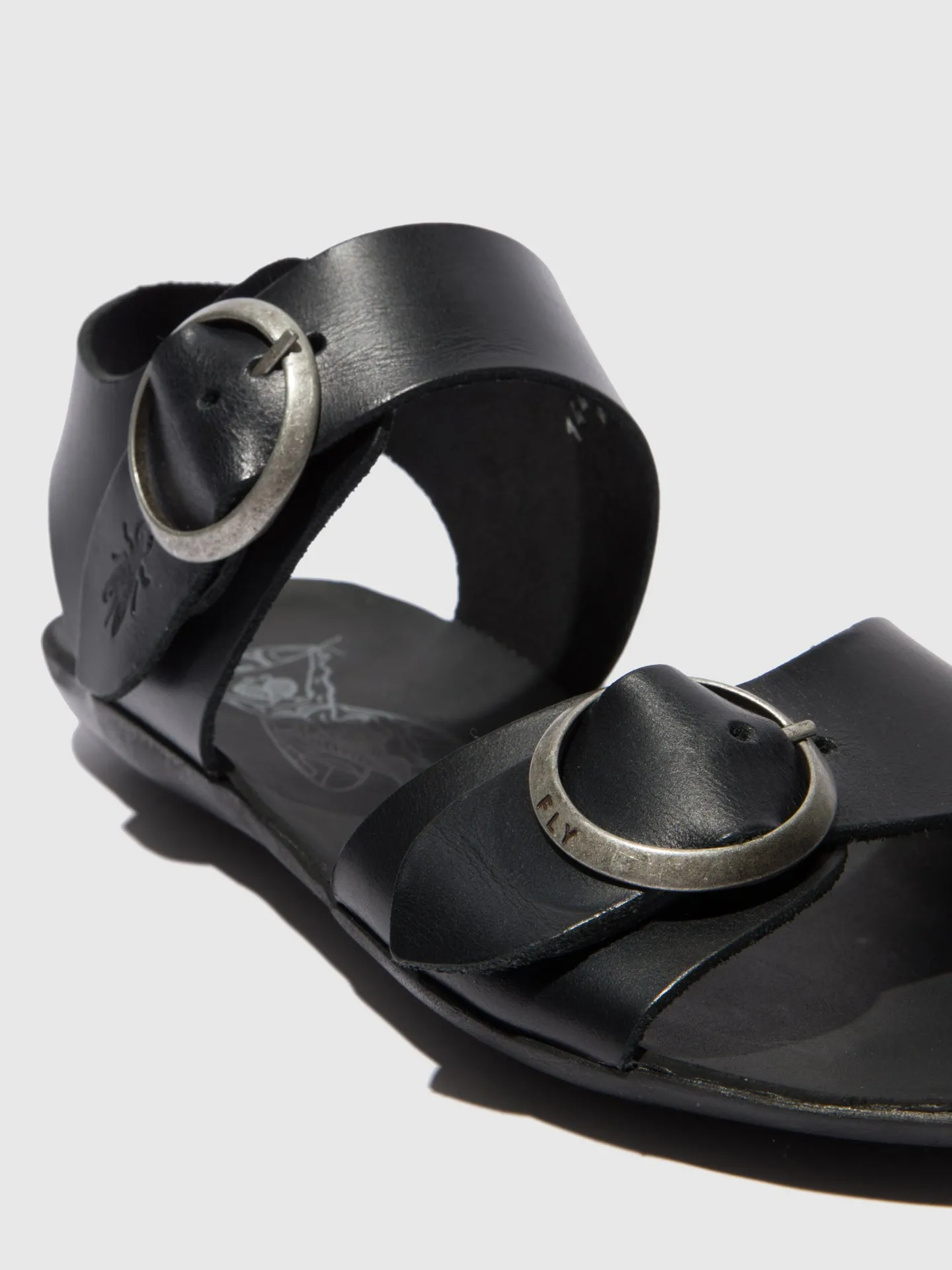 Buckle Sandals MASA757FLY BRIDLE  BLACK