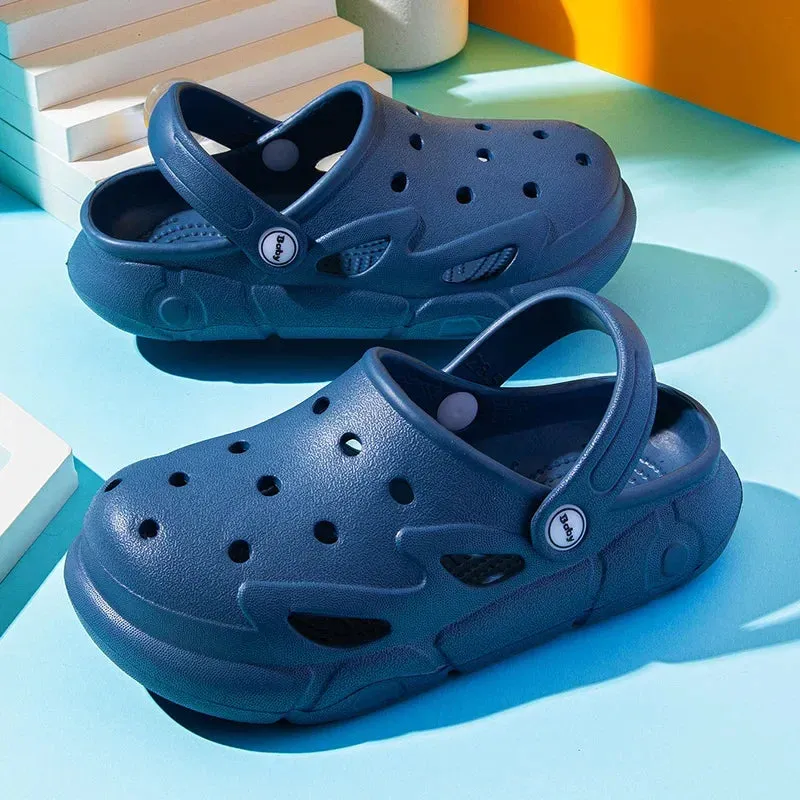 Children Sandals Boy Girls Clogs Summer Lightweight Beach Water Shoes EVA Non-slip Unisex Kids Slipper Sandals for Boy Girl