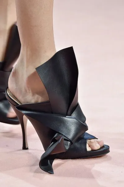 Fashion Fabric Bow Peep Toe High Heel Sandals