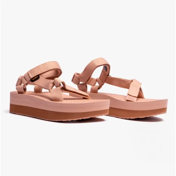 FLATFORM UNIVERSAL Ladies Sandals Maple Sugar/ Lion