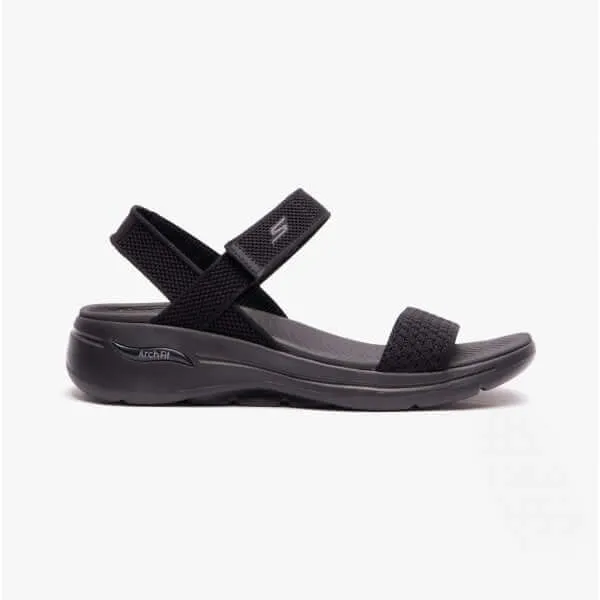 GO WALK ARCH FIT SANDAL-POLISHED Ladies Sandals Black