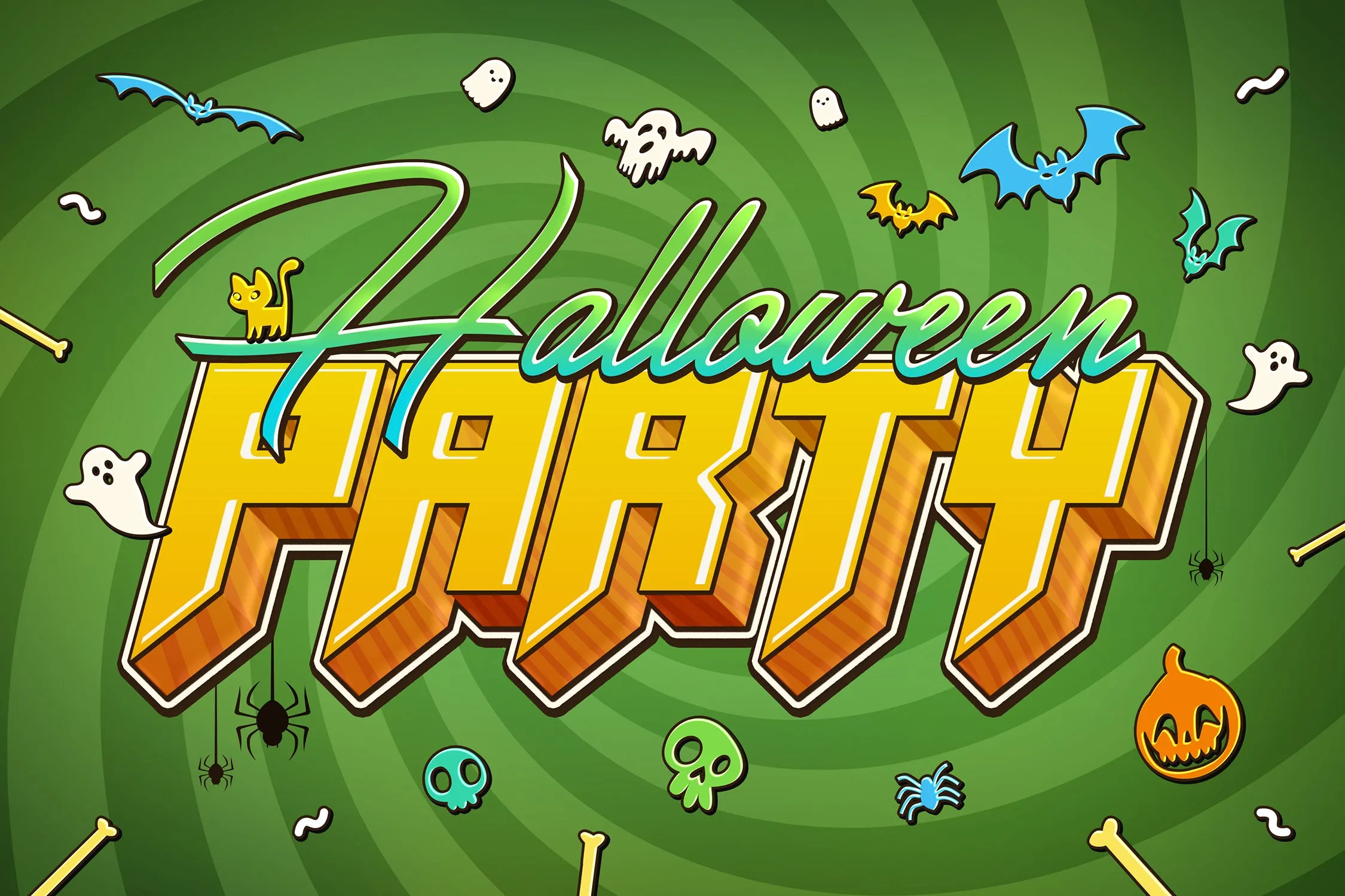 Halloween Text Effects