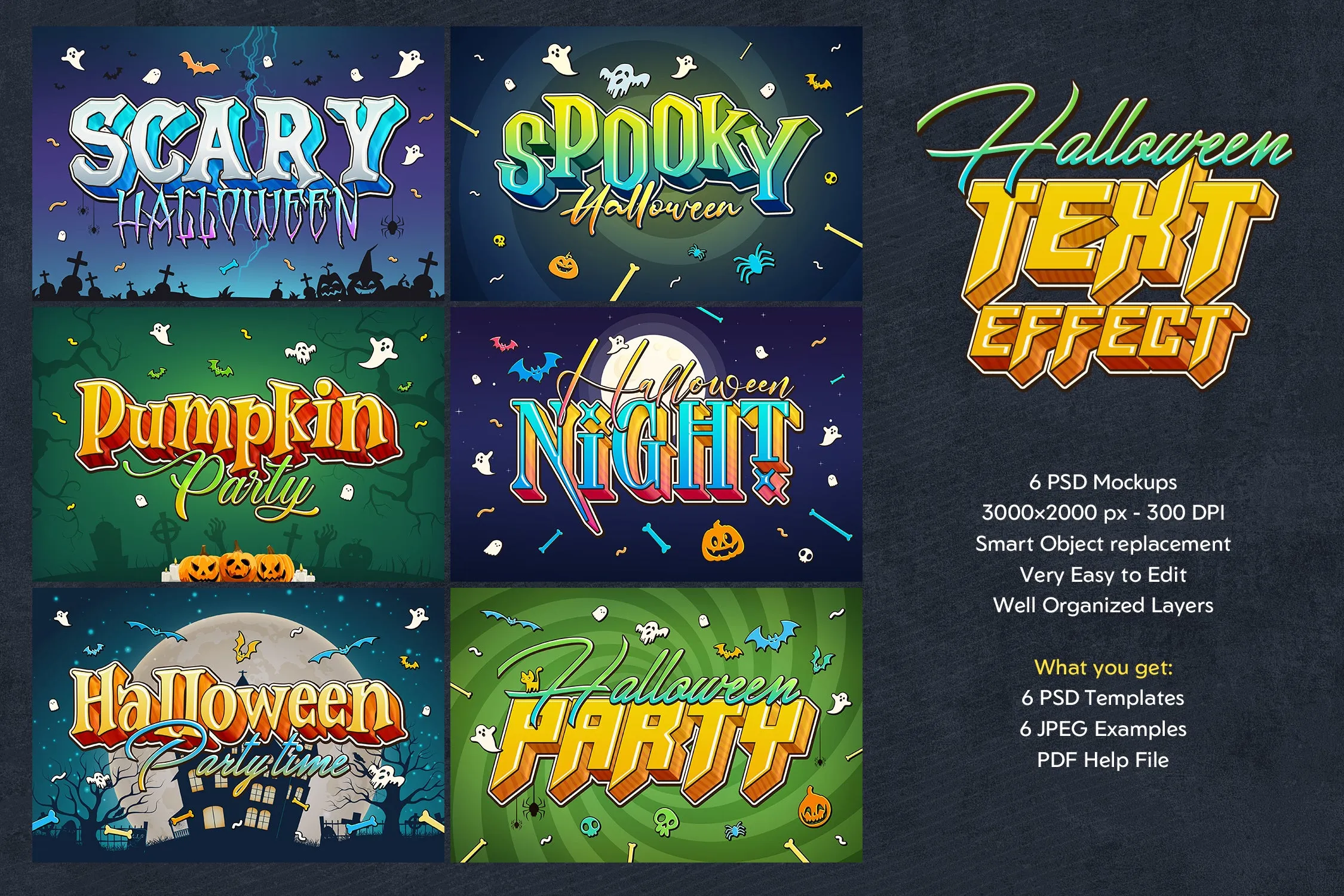 Halloween Text Effects