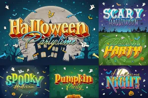 Halloween Text Effects