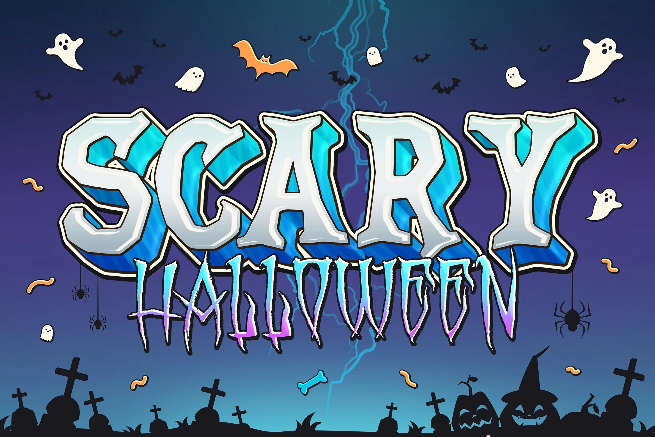 Halloween Text Effects