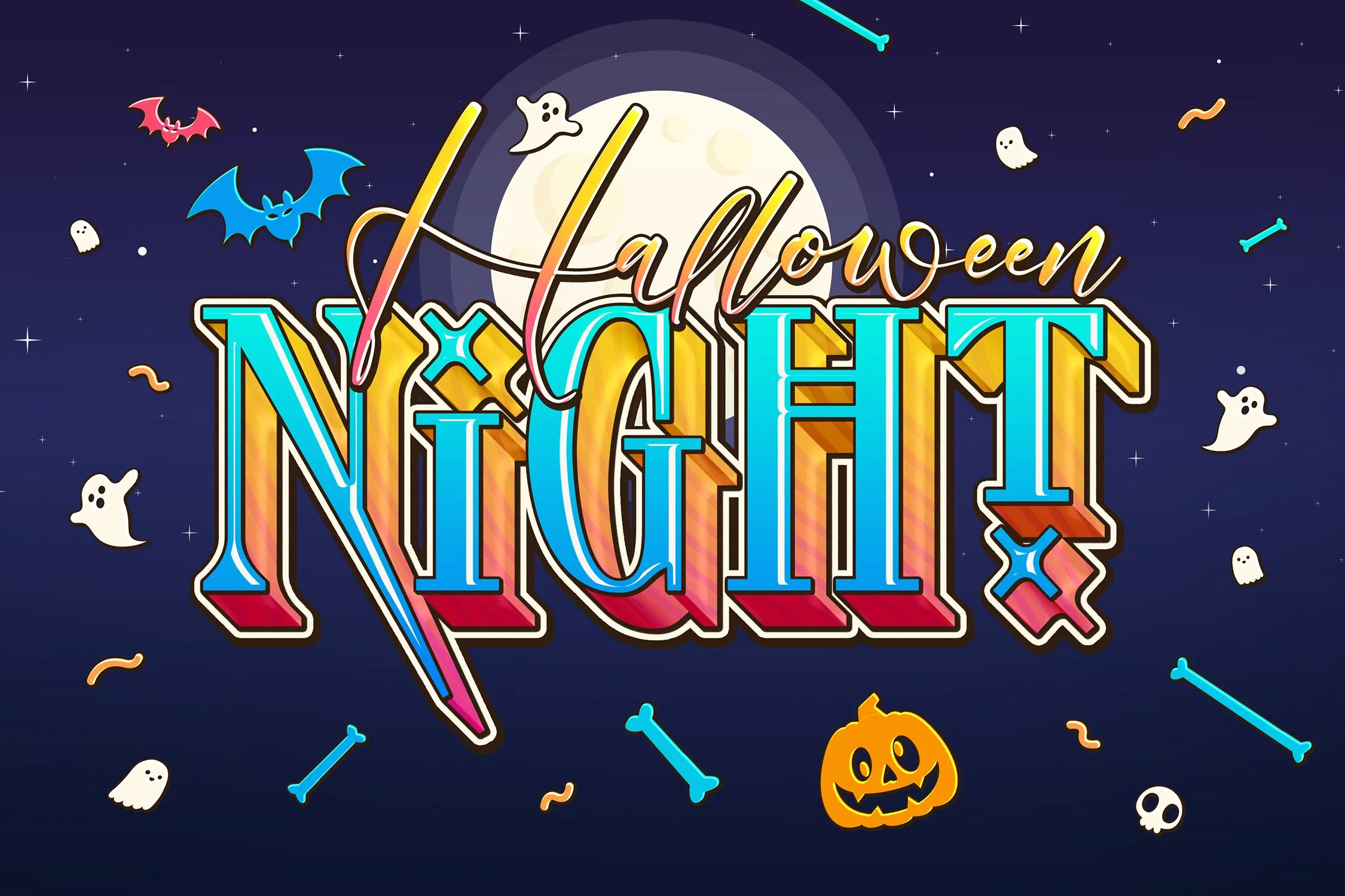 Halloween Text Effects