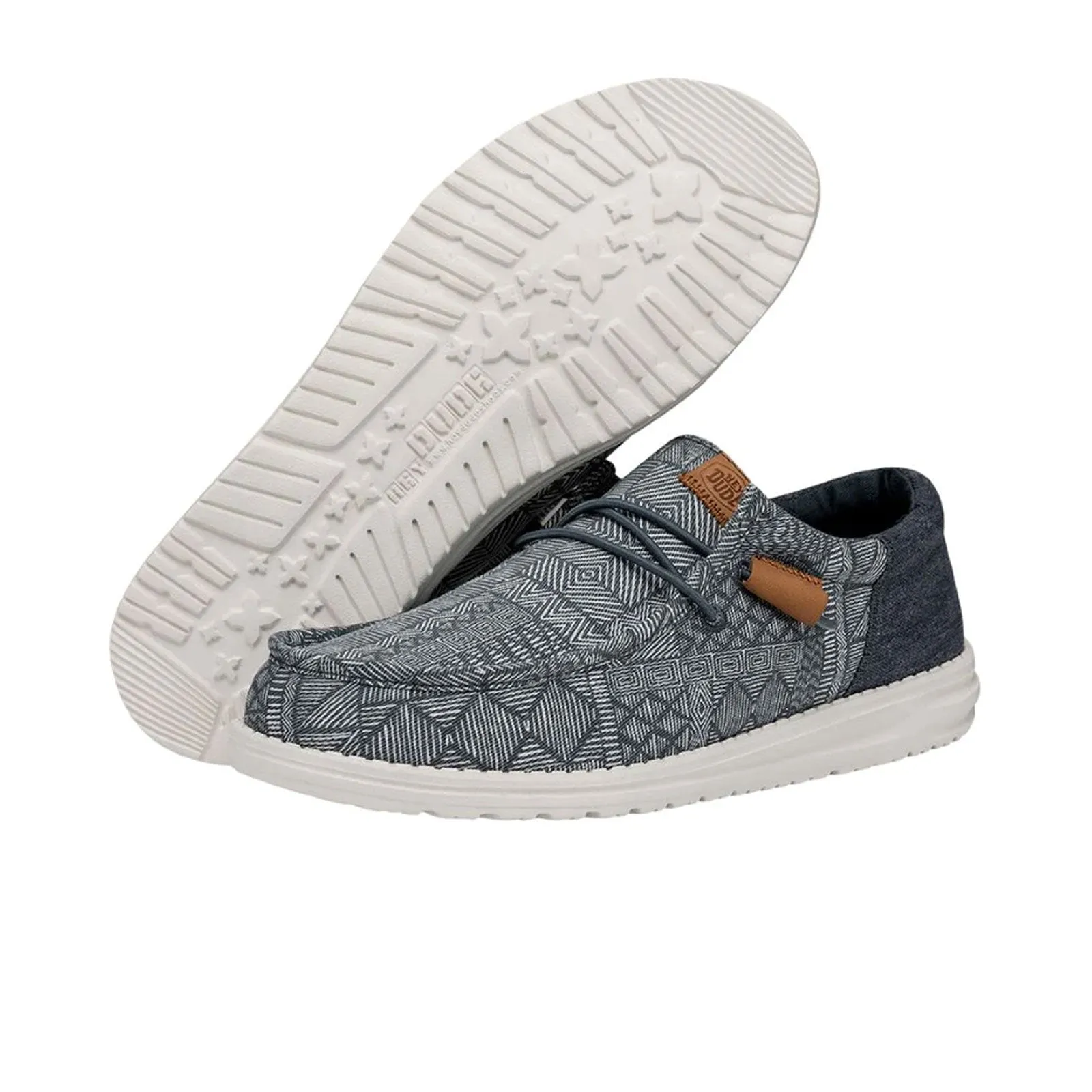 Hey Dude Wally Funk Batik Slip On (Men) - Navy