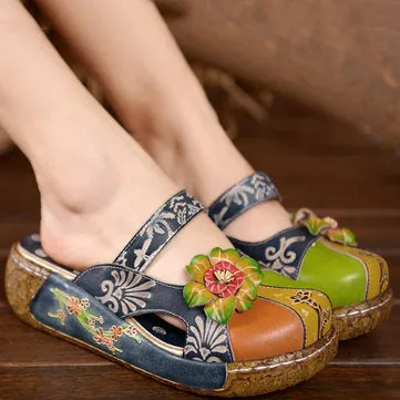 Leather Flats Loafers