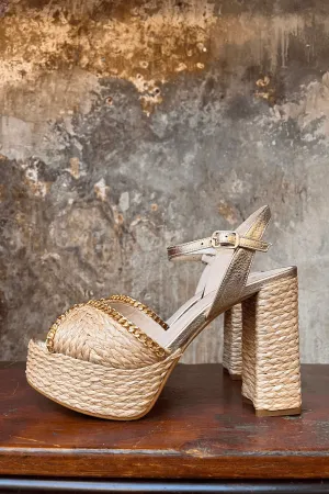 Lodi Turasi - Yute Natural High Sandal