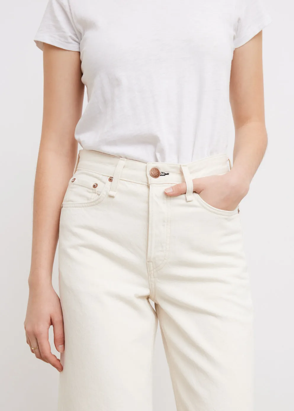 Maya High-Rise Wide Leg Jeans