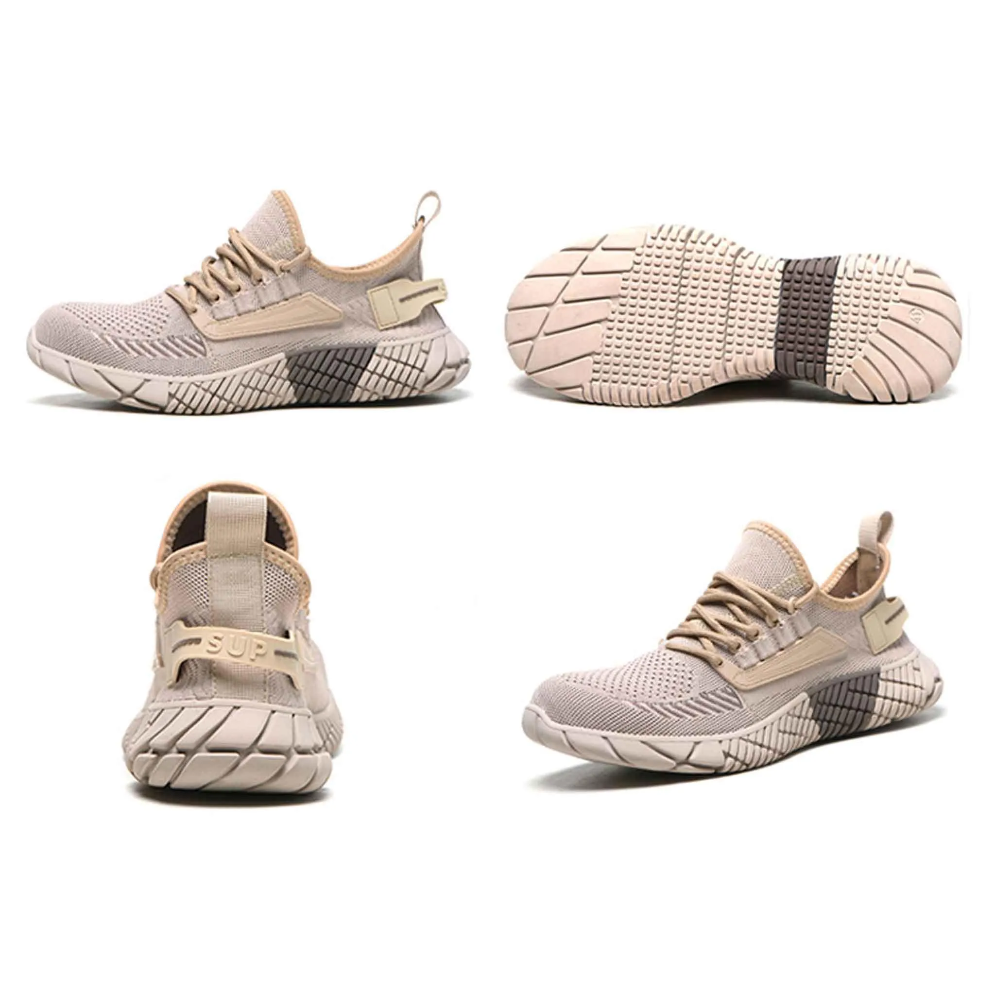 Men's Steel Toe Sneakers - Rubber Sole | B116