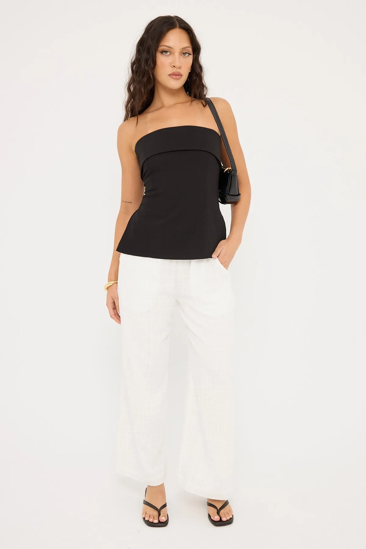 Perfect Stranger Beach Pant Cream