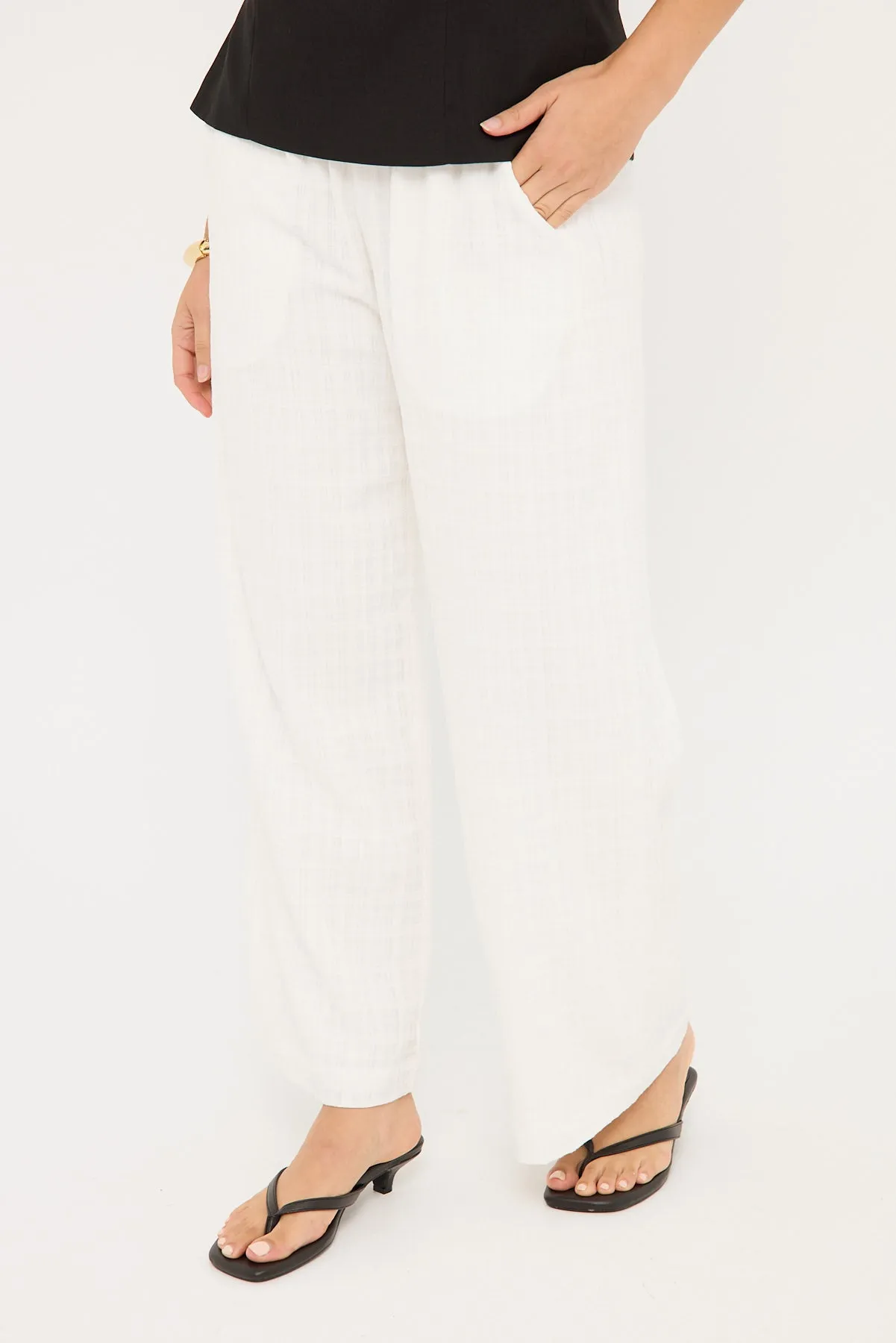 Perfect Stranger Beach Pant Cream