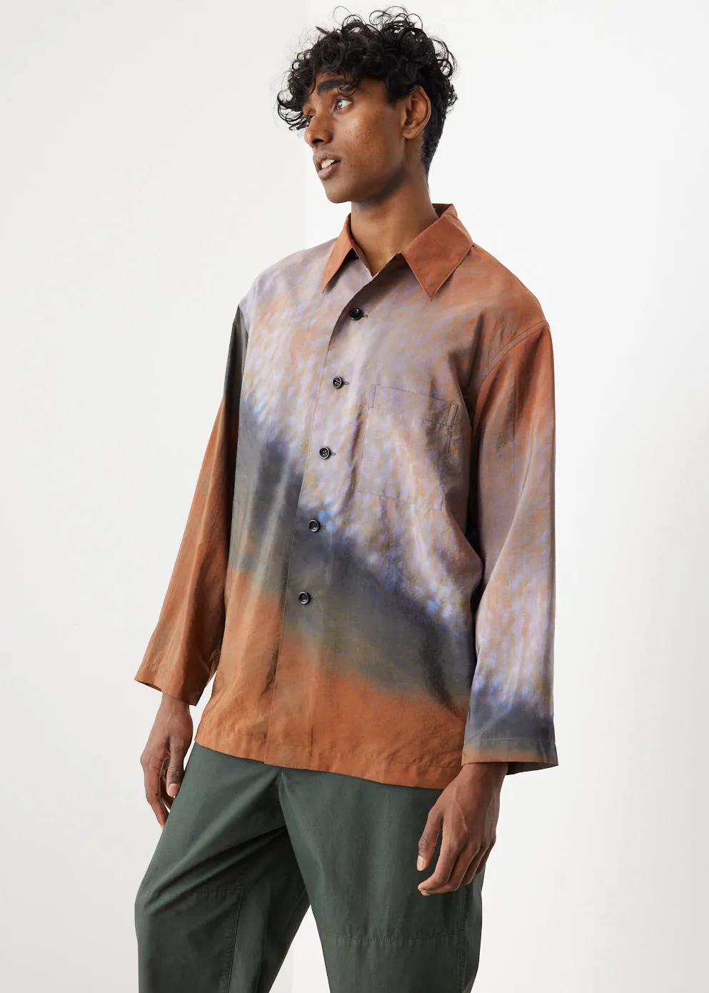 Printed Pyjama Shirt