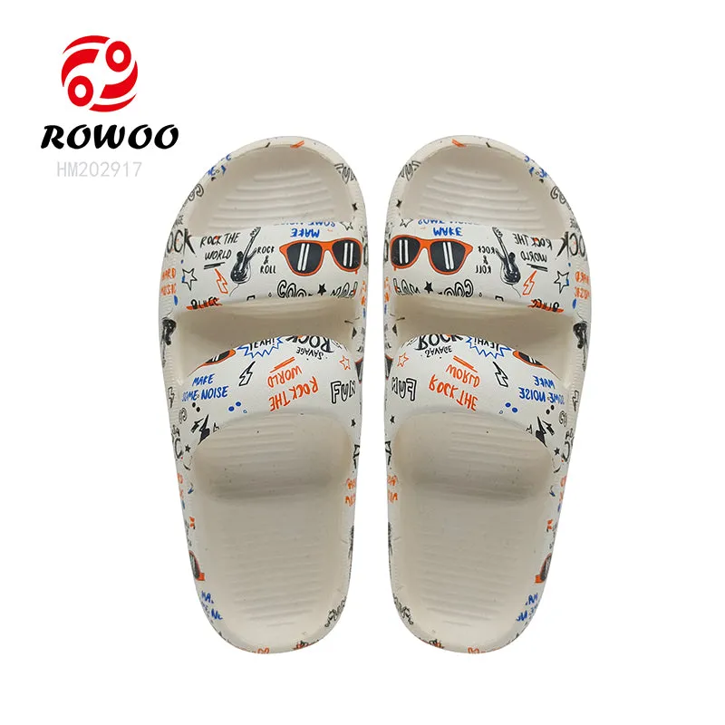Printing EVA Sandals Fashion Lightweight Slides Shoes Summer Slipper Footwear Wholesale Price