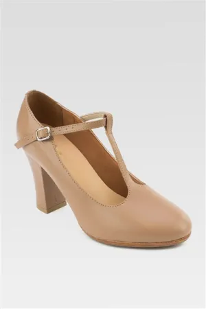So Danca T-Strap Leather Character Dance Shoe