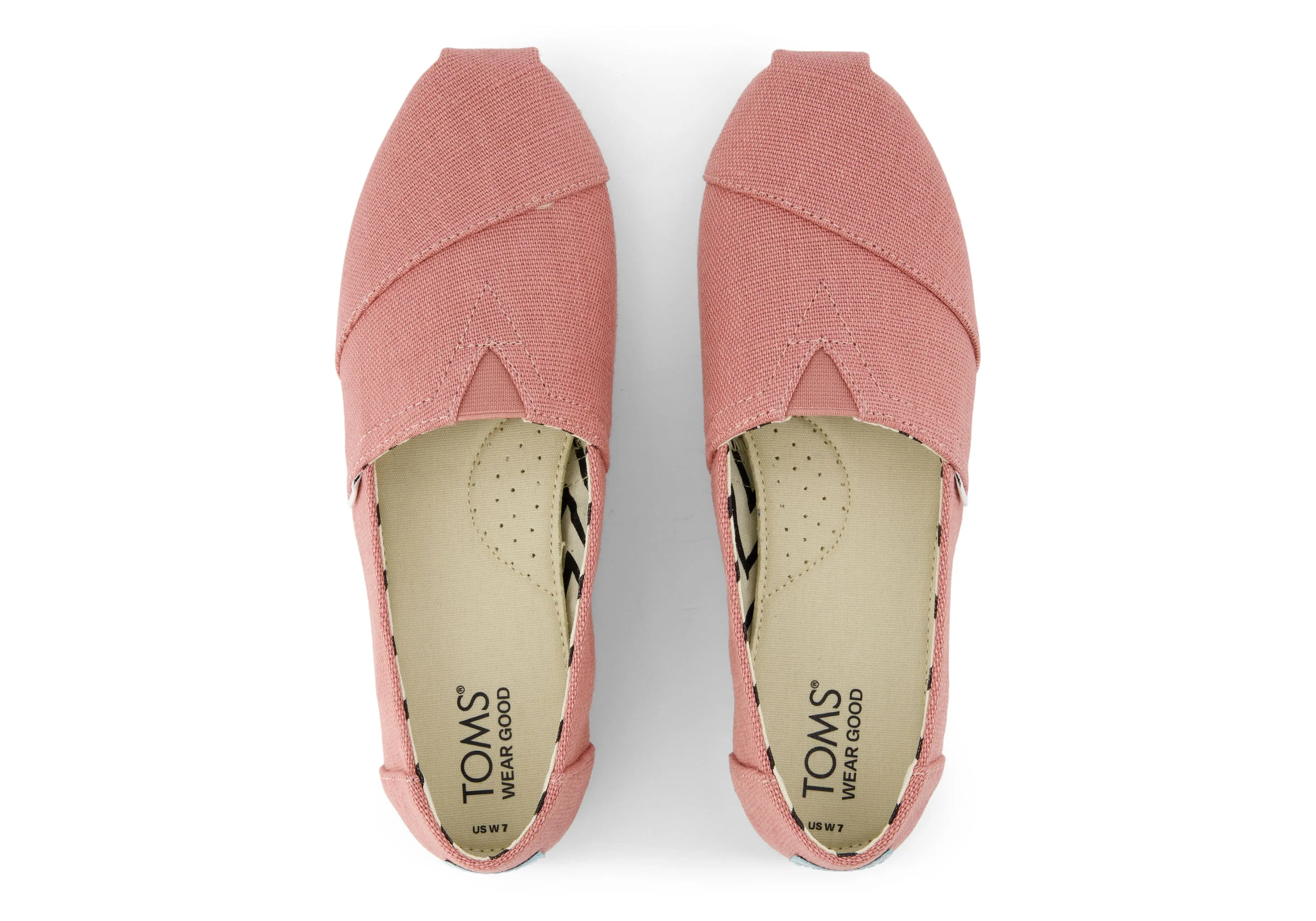Women's Alpargata Classic - Vintage Pink Canvas